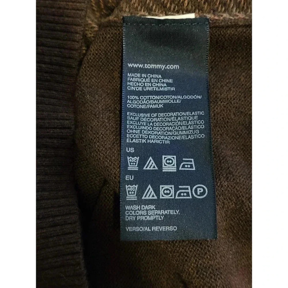 Tommy Hilfiger Brown Sweater Vest - Picture 5 of 6